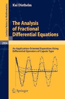 Front cover_The Analysis of Fractional Differential Equations