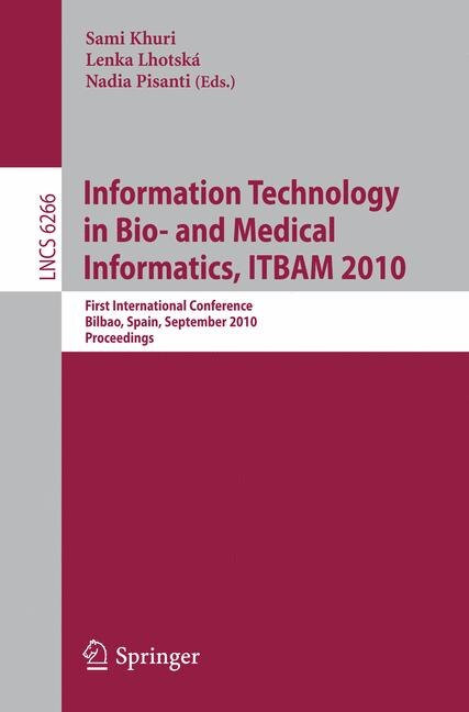 Front cover_Information, Technology in Bio- and Medical Informatics, ITBAM 2010