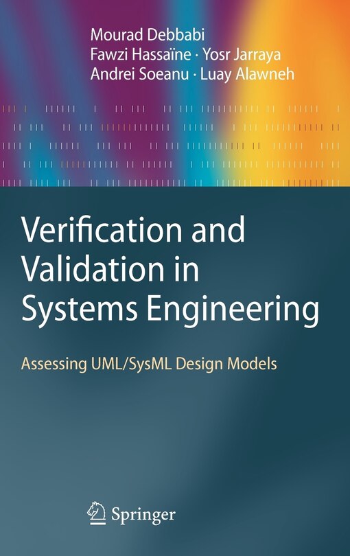 Front cover_Verification and Validation in Systems Engineering