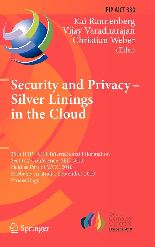 Front cover_Security and Privacy - Silver Linings in the Cloud