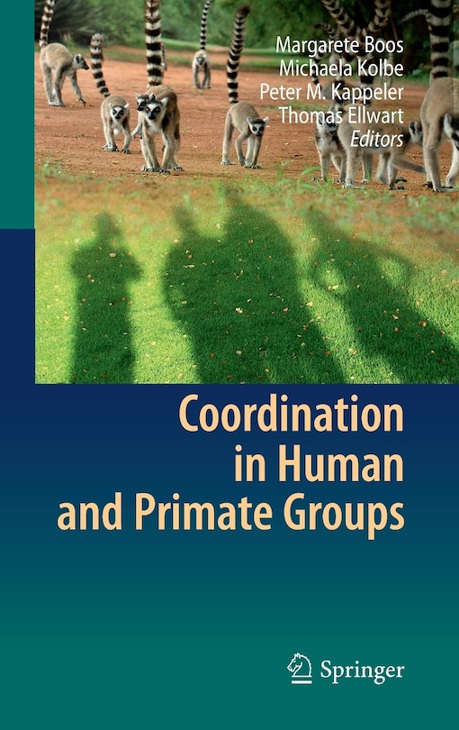 Couverture_Coordination in Human and Primate Groups