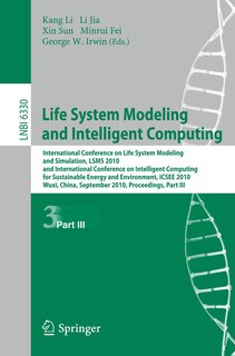 Front cover_Life System Modeling and Intelligent Computing