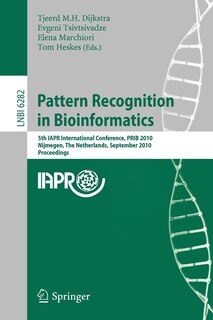 Front cover_Pattern Recognition in Bioinformatics