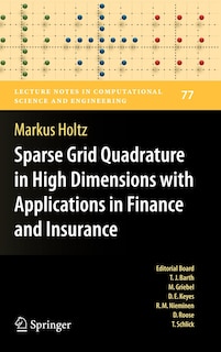 Couverture_Sparse Grid Quadrature in High Dimensions with Applications in Finance and Insurance