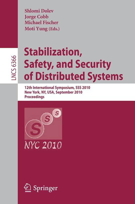 Front cover_Stabilization, Safety, and Security of Distributed Systems