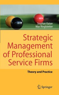 Front cover_Strategic Management of Professional Service Firms
