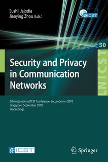 Front cover_Security and Privacy in Communication Networks