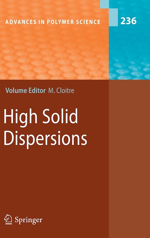 Couverture_High Solid Dispersions