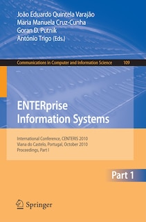 Front cover_ENTERprise Information Systems, Part I