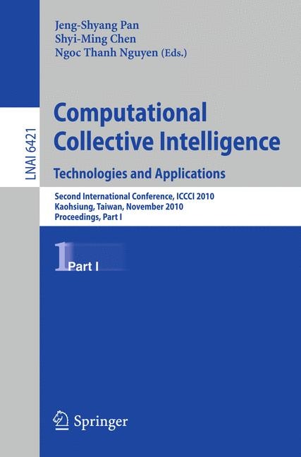 Couverture_Computational Collective Intelligence. Technologies and Applications