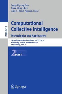 Couverture_Computational Collective Intelligence. Technologies and Applications