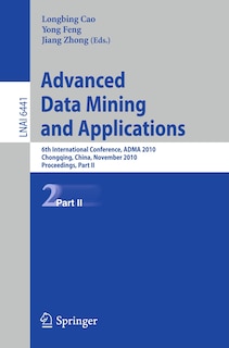 Couverture_Advanced Data Mining and Applications