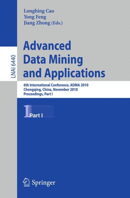 Front cover_Advanced Data Mining and Applications