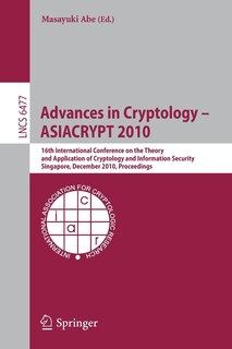 Couverture_Advances in Cryptology - ASIACRYPT 2010