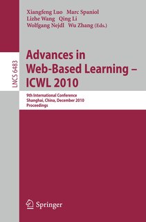 Front cover_Advances in Web-Based Learning - ICWL 2010