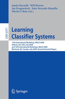 Front cover_Learning Classifier Systems