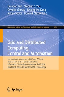 Front cover_Grid and Distributed Computing, Control and Automation