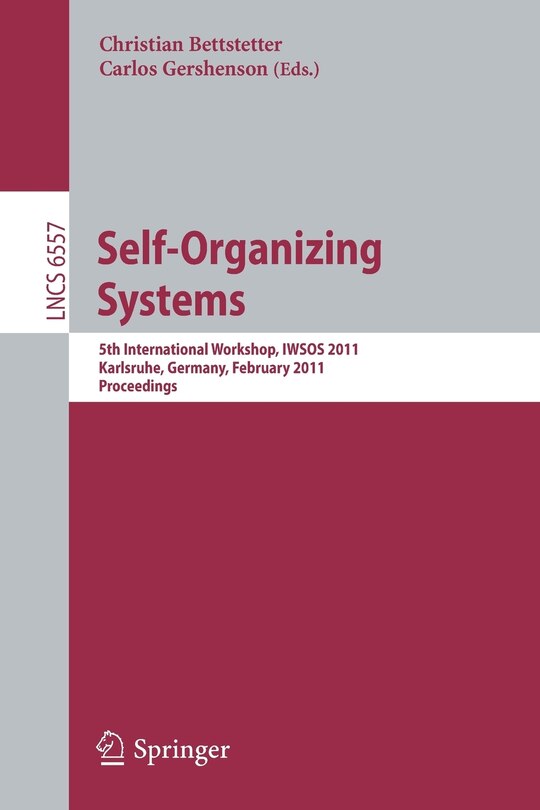 Couverture_Self-Organizing Systems
