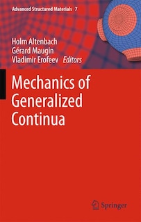 Front cover_Mechanics of Generalized Continua