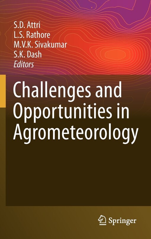 Couverture_Challenges and Opportunities in Agrometeorology