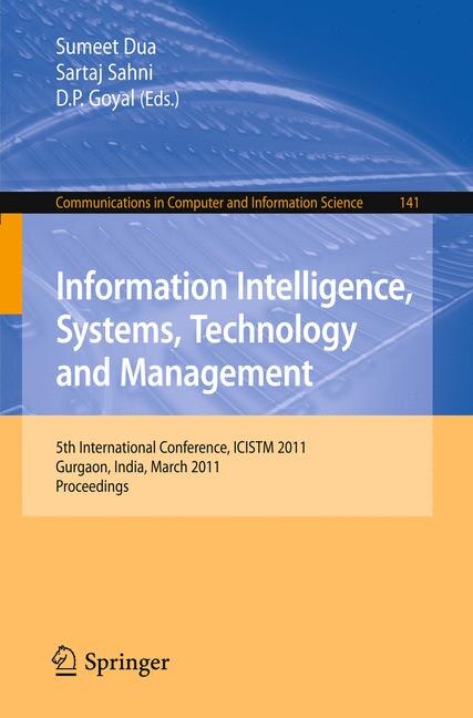 Couverture_Information Intelligence, Systems, Technology and Management