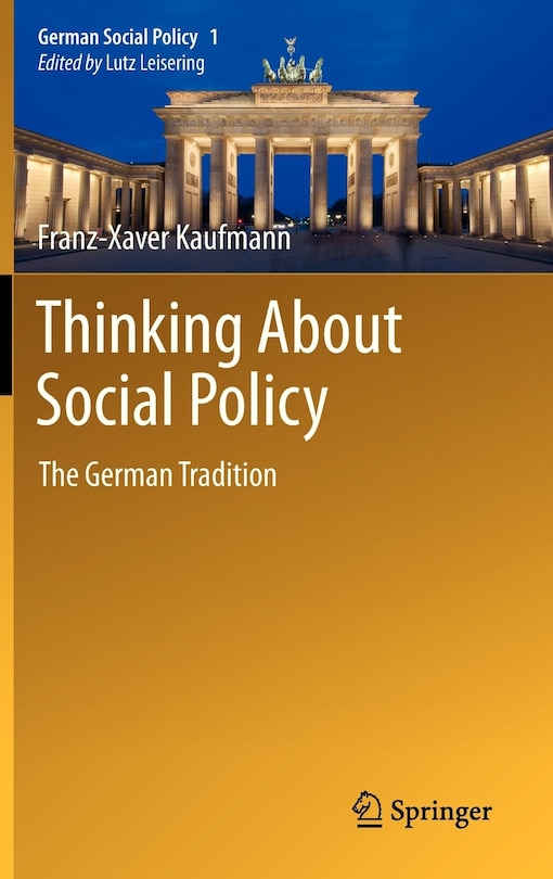 Front cover_Thinking About Social Policy