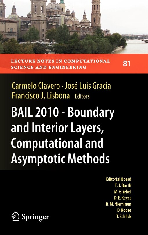 Couverture_BAIL 2010 - Boundary and Interior Layers, Computational and Asymptotic Methods