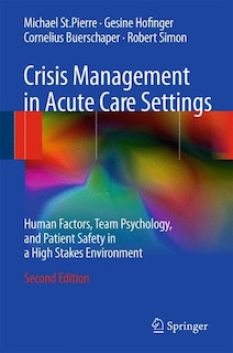 Couverture_Crisis Management in Acute Care Settings