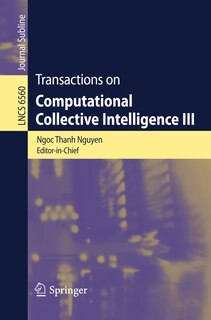 Couverture_Transactions on Computational Collective Intelligence III