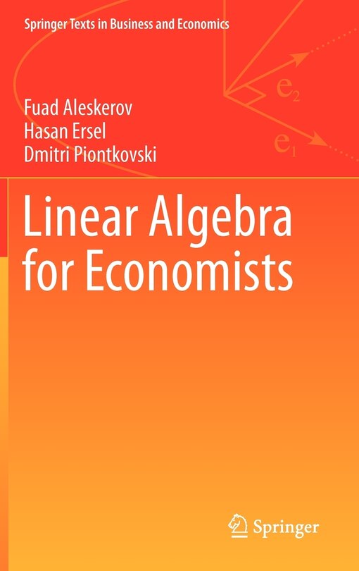 Front cover_Linear Algebra for Economists