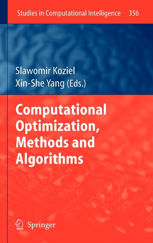 Front cover_Computational Optimization, Methods and Algorithms