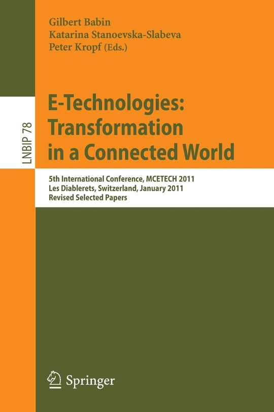 Front cover_E-Technologies