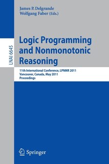 Couverture_Logic Programming and Nonmonotonic Reasoning