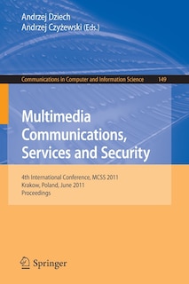 Front cover_Multimedia Communications, Services and Security