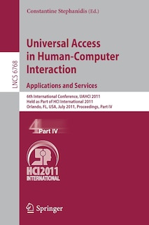 Front cover_Universal Access in Human-Computer Interaction. Applications and Services