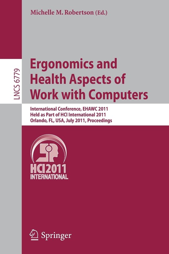 Front cover_Ergonomics and Health Aspects of Work with Computers