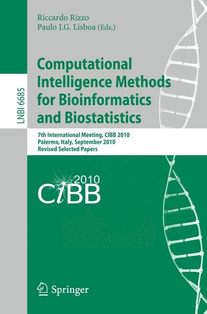 Front cover_Computational Intelligence Methods for Bioinformatics and Biostatistics