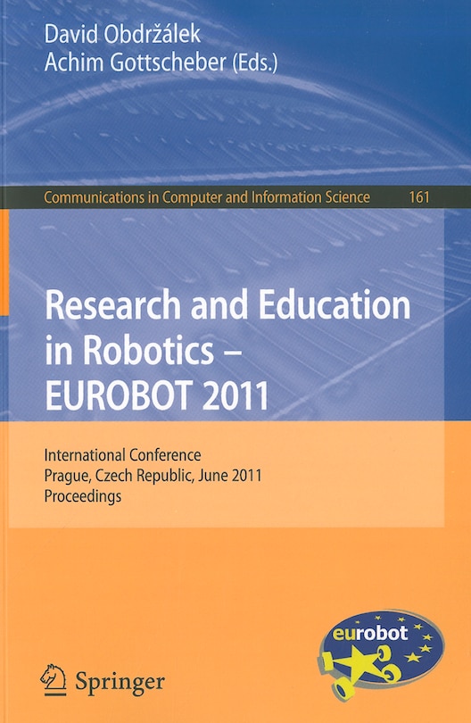 Front cover_Research and Education in Robotics - EUROBOT 2011