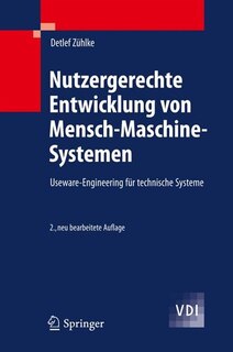 Couverture_Nutzergerechte Entwicklung von Mensch-Maschine-Systemen