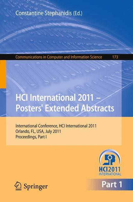 Couverture_HCI International 2011 Posters' Extended Abstracts