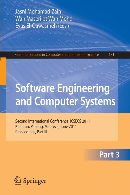 Couverture_Software Engineering and Computer Systems, Part III