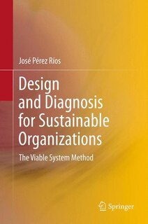Front cover_Design and Diagnosis for Sustainable Organizations