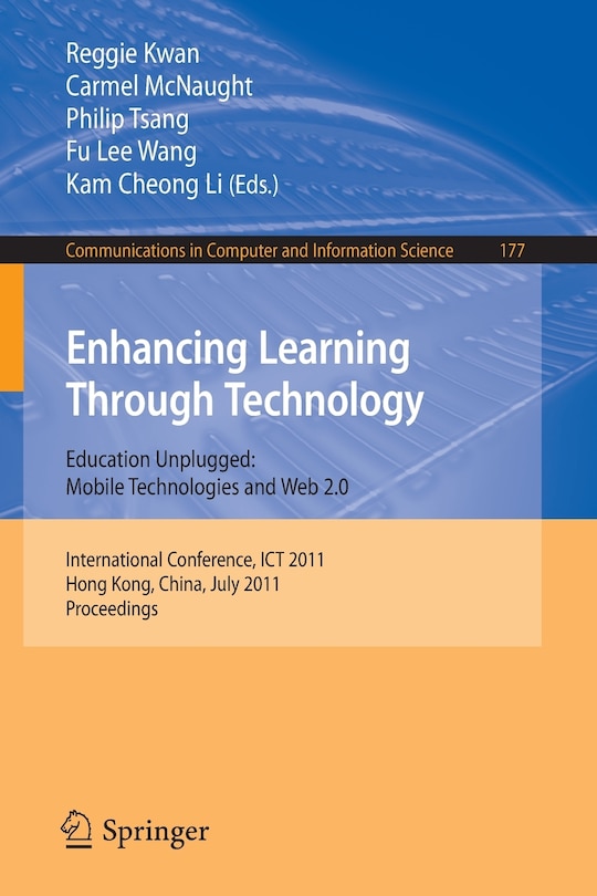 Front cover_Enhancing Learning Through Technology