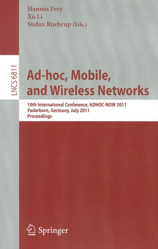 Couverture_AD-HOC, Mobile and Wireless Networks