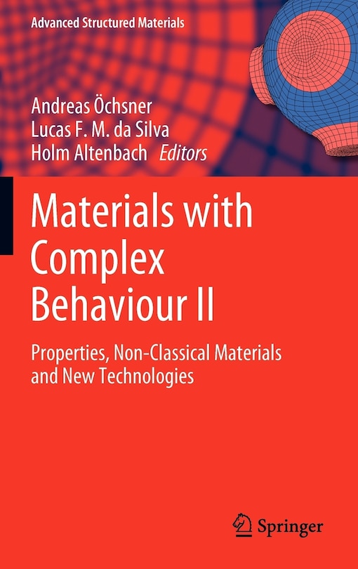 Front cover_Materials with Complex Behaviour II