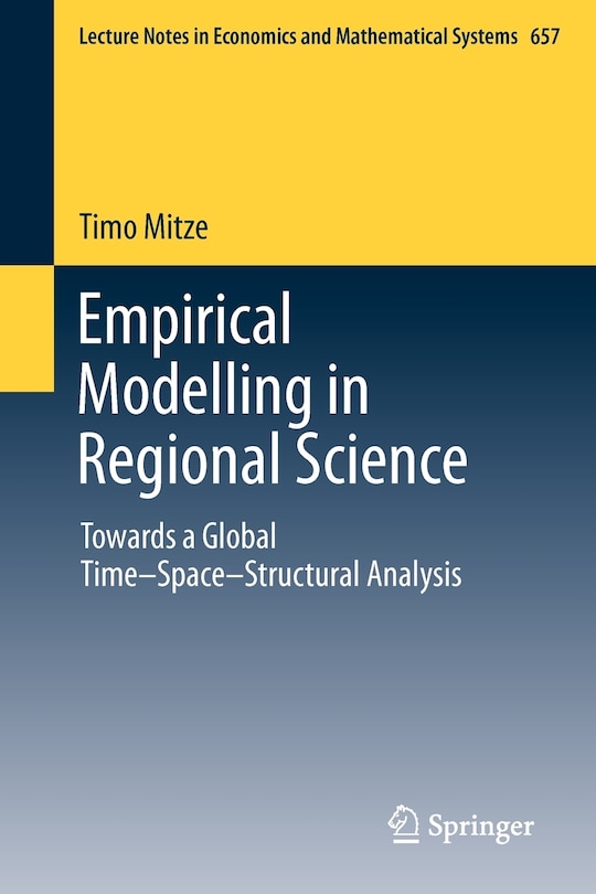 Couverture_Empirical Modelling in Regional Science