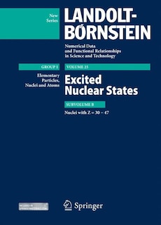 Front cover_Z = 30-47. Excited Nuclear States