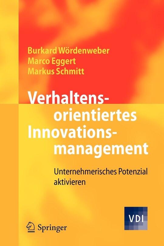 Front cover_Verhaltensorientiertes Innovationsmanagement