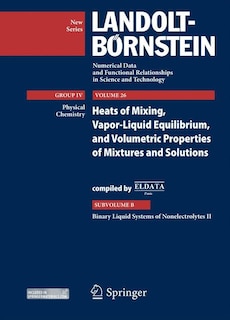 Front cover_Binary Liquid Systems of Nonelectrolytes II