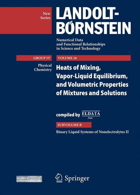 Front cover_Binary Liquid Systems of Nonelectrolytes II